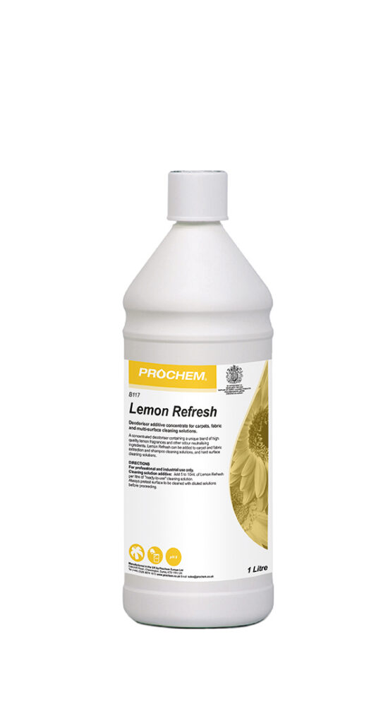 Prochello Lemon Prochem Lemon Refresh 1ltr - Prochem Scotland